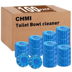 100 Pack Toilet Bowl Cleaner Tablets, Long-Lasting Bathroom Toilet Tank Cleaner.