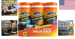90 Disposable Car Wipes: Protect, Clean & Shine – Ideal for All Vehicle Surfaces