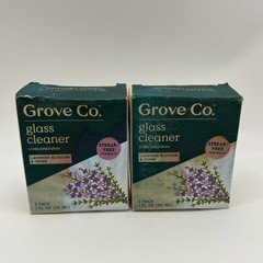 SEE PIC – Lot of 2 Grove Co. Glass Cleaner Concentrate Lavender Blossom & Thyme