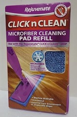 REJUVENATE CLICK n CLEAN MICROFIBER CLEANING PAD REFILL single pack