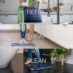 Multi-Surface Floor Cleaner Refill – 128 Fl Oz – Lemon Mint – Residue-Free Floor