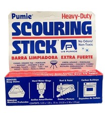 NEW US PUMICE PUMIE HDW-12 HEAVY DUTY TILE, STONE, ETC CLEANING SCOURING STICK