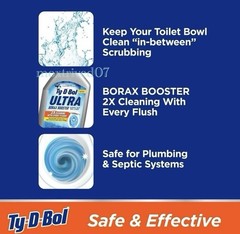 Ty-D-Bol® BLUE ULTRA BOOSTER IN TANK LIQUID FOR TOILET BOWL 2X CLEANER (1)