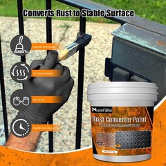 35 oz 2-in-1 Rust Converter & Metal Primer – Stops Rust, Paint Over Rusted Metal