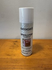 Vintage Bissell Upholstery Shampoo 12 Oz Full Product Prop Made In USA