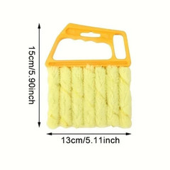 Window Cleaning Brush Tool with Ergonomic Handle for Easy Grip and Storage