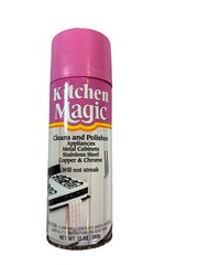 Vintage Kitchen Magic Spray Cleaner And Polish 13.oz 2/3 Full Working