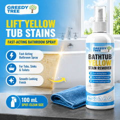 Toilet And Sink Yellow Stain Cleaner Spray For Bathroom Touch Ups