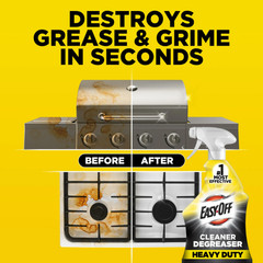 (3 pack) Easy-Off Heavy Duty Multi Surface Cleaner and Degreaser Spray, 32oz