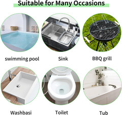 25 Pieces Pumice Stone Toilet Bowl Cleaner, Pumice Scouring Stick Remove Hard Wa