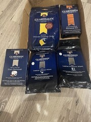 Lot of 5 Guardsman Leather wipes – Wood Renewal – Fabric stn remove – dust cloth