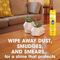 Enhancing Polish, Furniture & Wood Spray, Lemon Scent, 9.7Oz (Pack of 3)