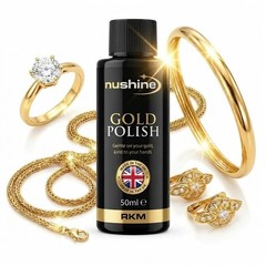 Gold Jewelry Cleaner Liquid Polish 1.7 Oz – Ecofriendly Formula Works Effortl…