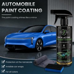 ROXAI Car Coating Spray 17.6 oz Hydrophobic Ceramic Wax for Paint Protection