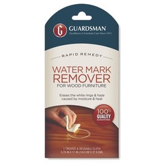 Guardsman Reusable Water Mark Remover Cloth | Wood 1 Count (Pack of 1), White