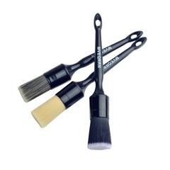 3pcs Car Detailing Brush Set-1pcs Boars Hair Car Detailing Brushes,1pcs Ultra…