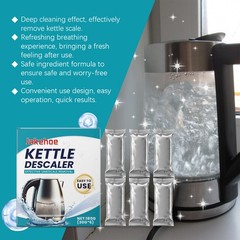 Electric Kettle Descaler Powder Limescale Remover & Cleaner,Anti-Calc Kit