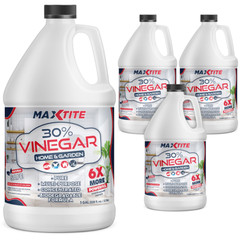 MaxTite Concentrated Vinegar (20%, 30%, or 45%) – High Strength – Gallon Bottles