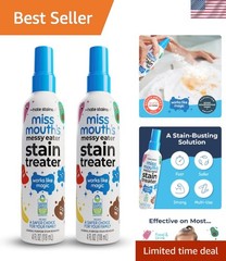 Fragrance Free Messy Eater Stain Spray – 2 Pack – Ideal for Baby Clothes