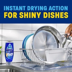 Liquid Dish Soap for Hand Washing Dishes, 21.6 Ounce Bottle, Platinum Plus