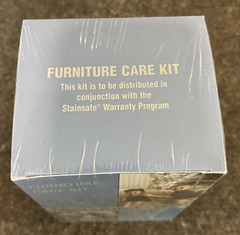 Stainsafe Furniture Care Kit Fabric Leather Wood Stain Cleaning New Sealed