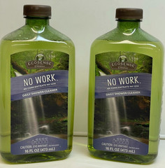 Melaleuca EcoSense NO WORK 4x Concentrate Daily Shower Cleaner 16 oz Sealed (2)