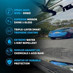 MAXLONE ™ Car Spray with Triphene® Technology, Quick Spray & Wipe All Purpose…