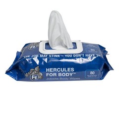Hercules For Body Jobsite Body Wipes 80-Pack 55335