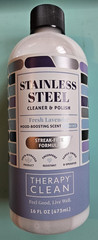 Therapy Clean Stainless-Ste Cleaner & Polish Fresh Lavender 16 oz