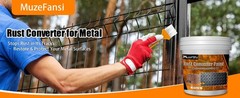 70 oz 2-in-1 Rust Converter & Metal Primer – Stops Rust, Paint Over Rusted Metal