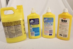 Lot O4 Brite 1 Step Floor Shine Cleaner Discontinued NOS Johnson Varying Years