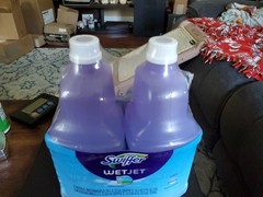 SEALED – Swiffer WetJet Floor Cleaner Refills Open Window Fresh 1.25L (2-Pack )