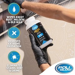 Poli Ox® Oxidation Removal Kit for Boats, RVs, or Fiberglass Surfaces–Removes…