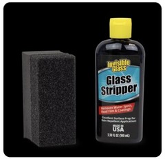 Stoner Invisible Glass 91411 Glass Stripper Water Spot Remover Kit 3.38 oz