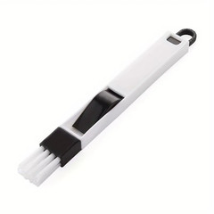 Multi-Purpose Door Window Groove Cleaning Brush with Dustpan for Kitchen and Bat