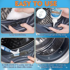 Mold Stain Cleaner Gel, 8 FL oz Heavy-Duty Household Cleaner for Washing Mach…