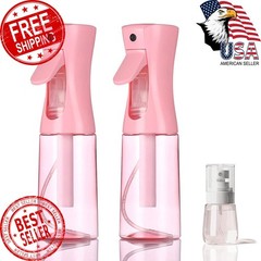 ESSKAM 3pk Spray Bottles 6.8oz 1oz Pink