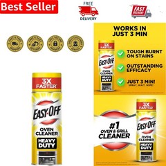 Heavy Duty Fresh Scent Oven Cleaner Spray, 14.5 oz – Destroys Tough Grease Fast