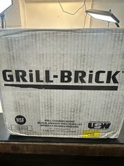 GRILL-BRICK Grill Cleaning Bricks 12-Pack NSF Certified BBQ Scrubber