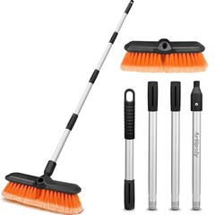ARTIPOLY 65″ Car Wash Brush with Extension Pole, Car Wash 10” Dip Soft Brush,…