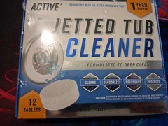 Active Jetted Tub Cleaner 12-Tablet Pack for Jacuzzi/Whirlpool NEW SEALED