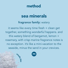 Gel Dish Soap Sea Minerals Scent Tough on Grease & Stuck-on Food Cruelty Free