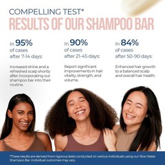 Rice Water Shpoo Bar for Hair Growth – Natural Fermented Solid