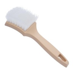 8.5 Inch Multi-Purpose White Nylon Utility Scrub Brush – Ideal for Automotive