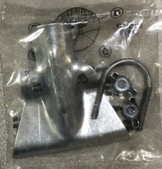 Laitner Brush Clamp Brace for Light Duty Push Brooms