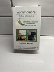 NEW WORRYNOMORE Fabric & Leather Cleaner-new Open Box Seal Is Broken See Picture