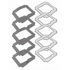 Microfiber Cleaning Pads for Ecovacs W920 W850 W880 Window Robot Cleaner 10 pcs