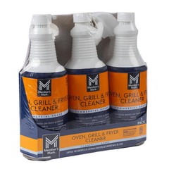 Member’s Mark Commercial Oven Grill and Fryer Surface Cleaner, 32oz – 6 Pack