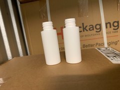 2 oz bottle plastic HDPE 