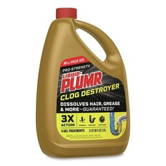 Liquid Plumr 00228EA 80 oz. Gel Pro-Strength Full Clog Destroyer New